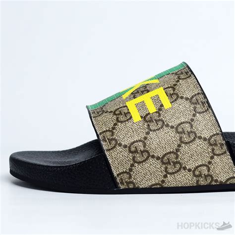 gucci slides on fire|Gucci slides counterfeit.